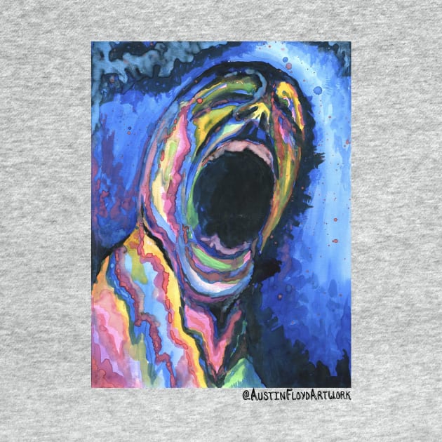 Series of Screams - Ecstasy by Austin Floyd Artwork